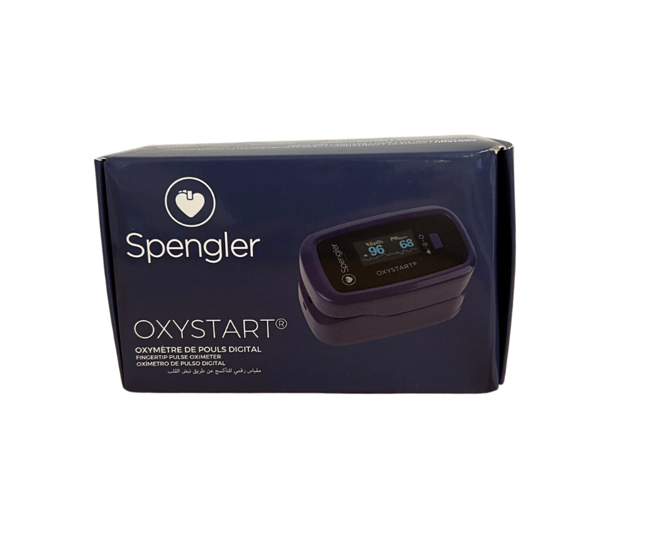 Oxymètre de pouls Oxystart Spengler, saturomètre Orange